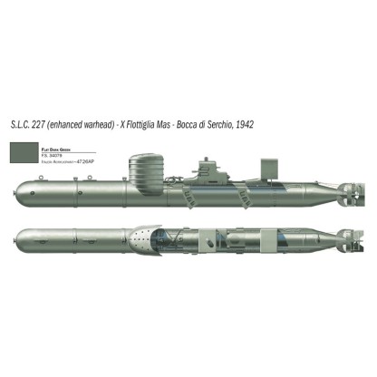 S.L.C. MAIALE with crew 1/35 2