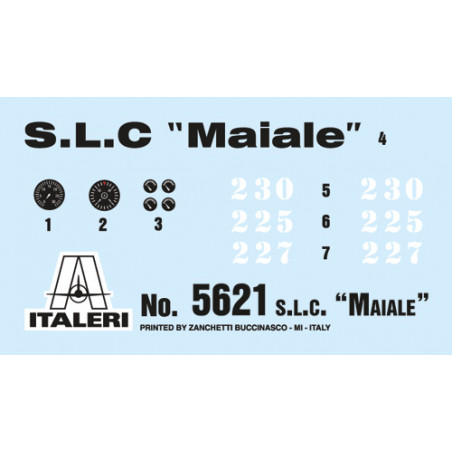 S.L.C. MAIALE with crew 1/35