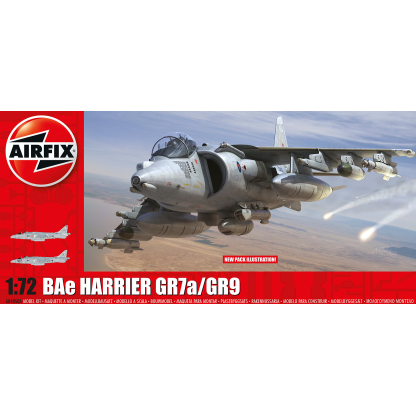 British VSTOL fighter BAe Harrier GR.9 1/72