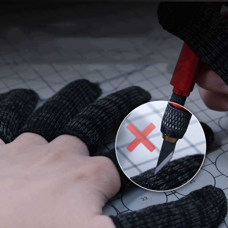 Cunas anti-corte para los dedos