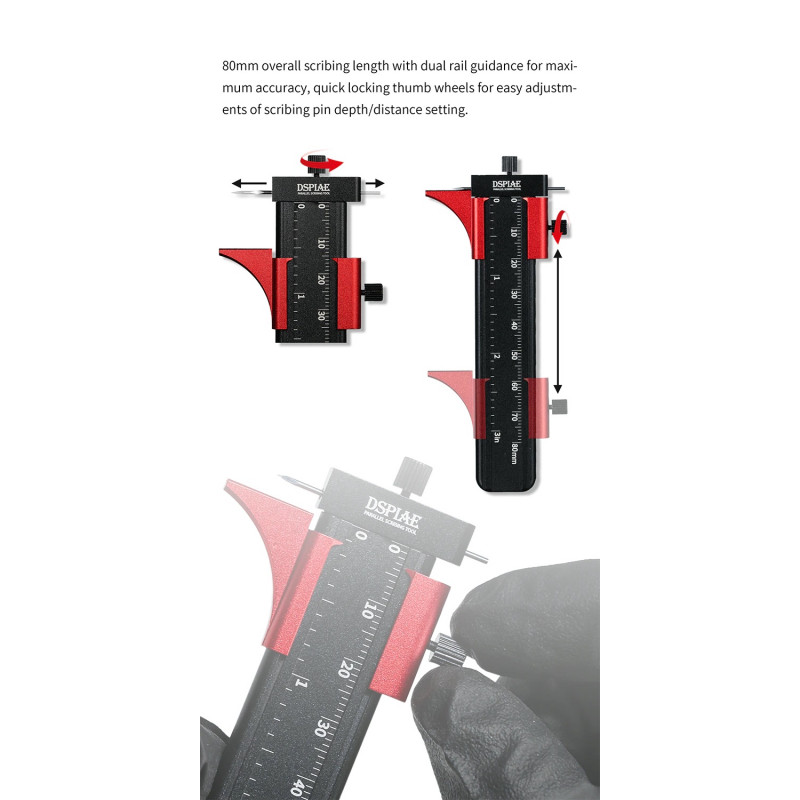 Parallel scribing tool