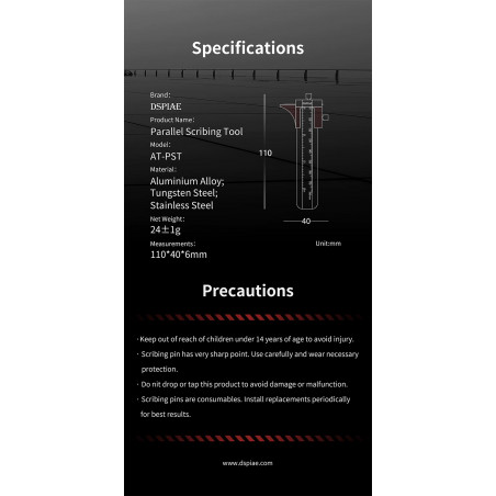 Parallel scribing tool