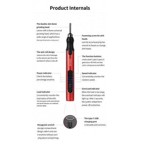 Rechargeable Milling Pen