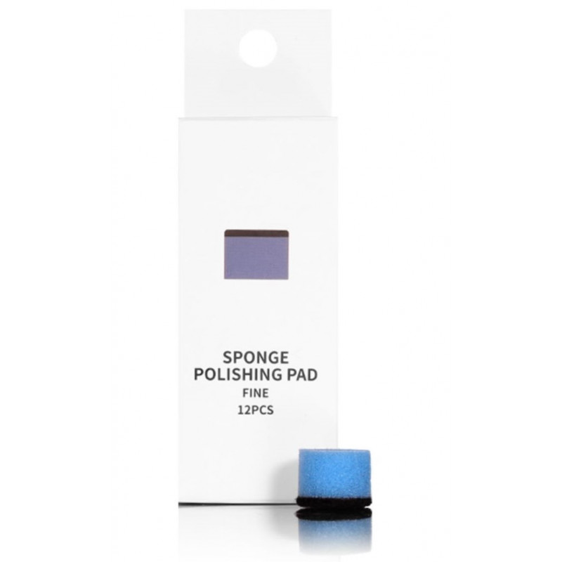 Polishing sponges blue