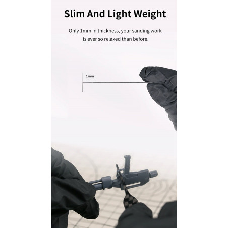 Irregular Carbon Fiber Sanding Stick set 3