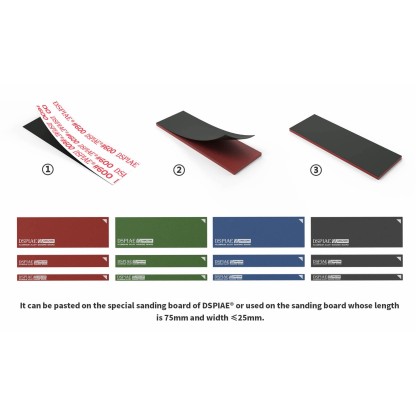 Sandpaper grit 180-2500