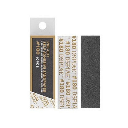 Lija adhesiva varios grosores, 10 unds. 2