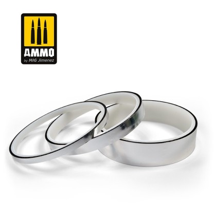 Self- adhesive chrome sheets for simulate aluminium finishes.