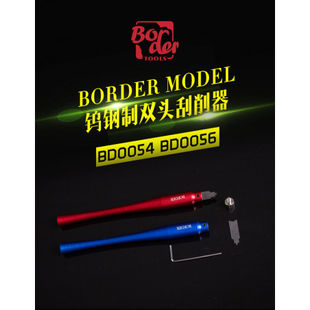 RED TUNGSTEN STEEL PROFILE SCRAPER