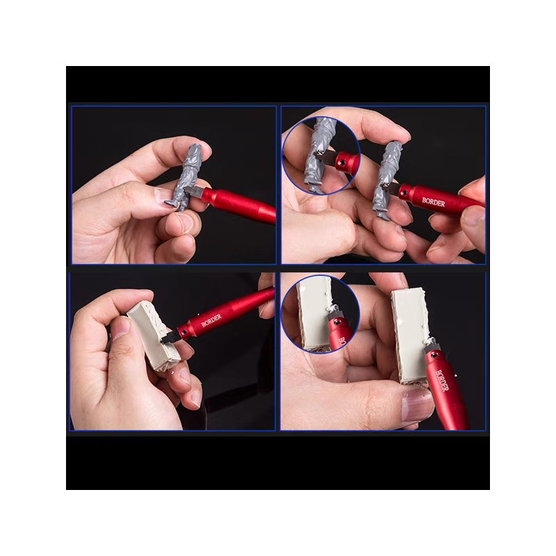 RED TUNGSTEN STEEL PROFILE SCRAPER