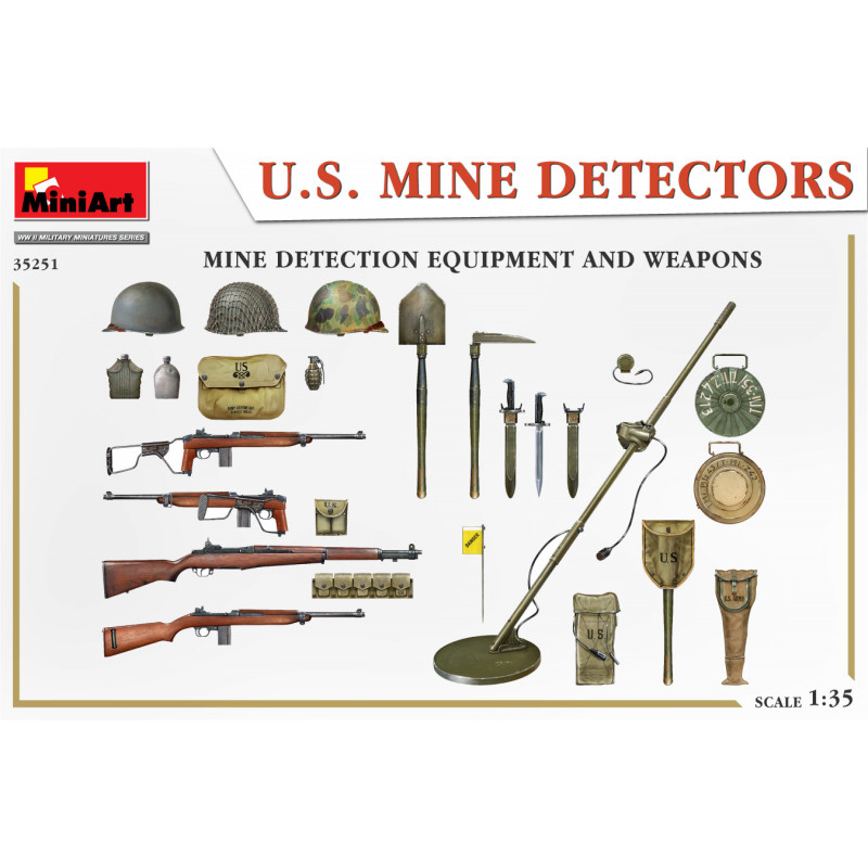 U.S. MINE DETECTORS  1/35