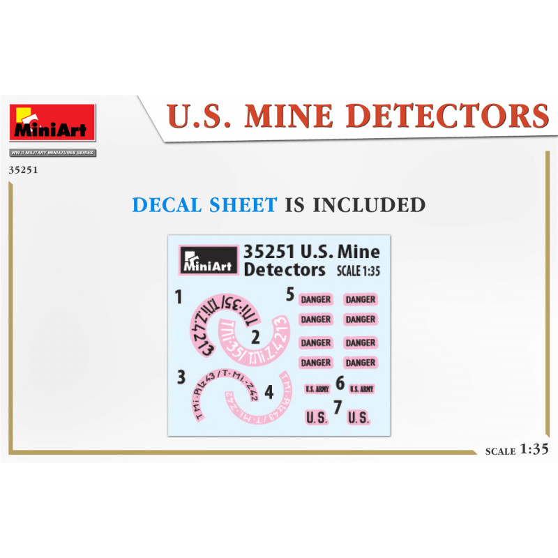 U.S. MINE DETECTORS  1/35