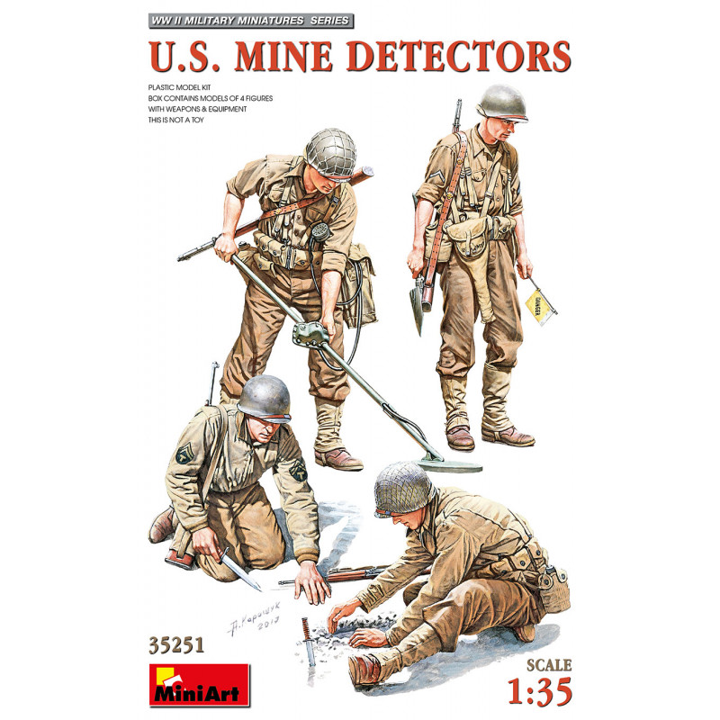 U.S. MINE DETECTORS  1/35