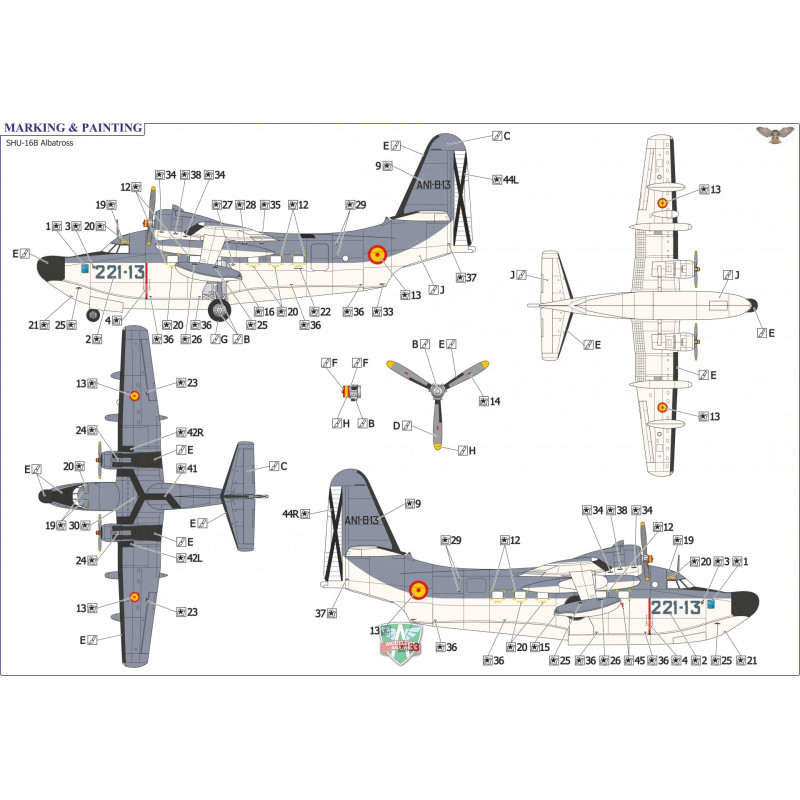 SHU-16B "Albatross" (Spain/Chili Air Force) 1/72