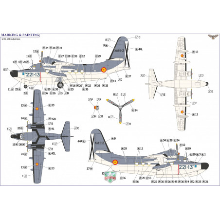 SHU-16B "Albatross" (Spain/Chili Air Force) 1/72