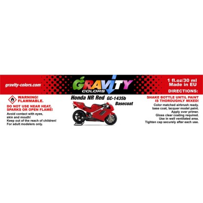 Honda Grand Prix Red Gravity Colors Paint – GC-1277 2