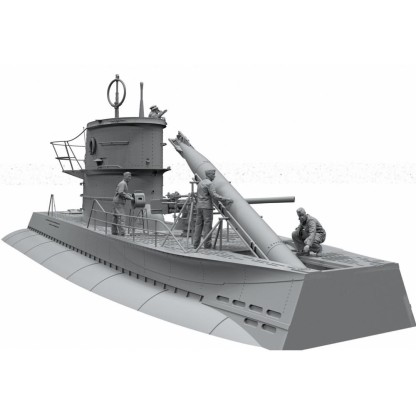 German Submariners & Commanders loading (SET 5 resin figures) 1/35 2
