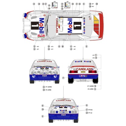 FORD FIESTA S2000 1/24 2
