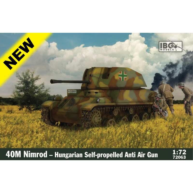 40M Nimrod – Hungarian Selfpropelled Anti-Aircraft Gun 1/72