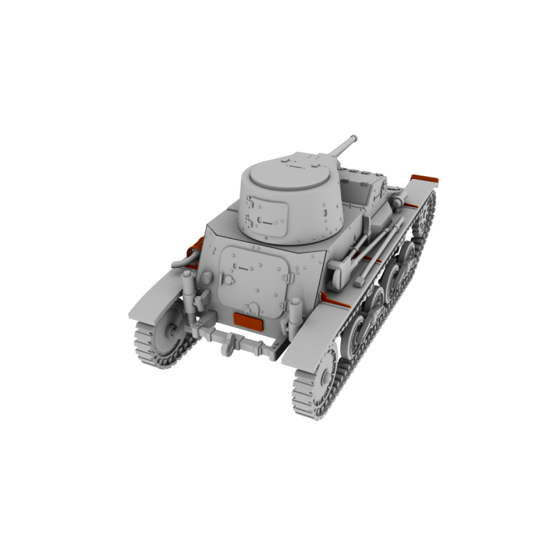 TYPE 94 Japanese Tankette with 37mm gun