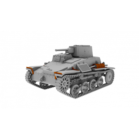TYPE 94 Japanese Tankette with 37mm gun