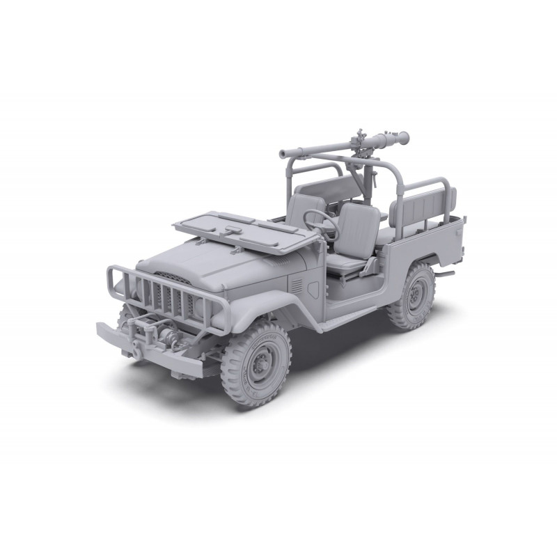 FJ43 PICKUP WITH SPG-9 RECOILLESS GUN 1/35
