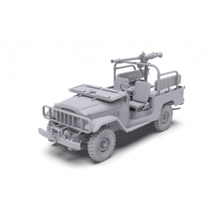 FJ43 PICKUP WITH SPG-9 RECOILLESS GUN 1/35