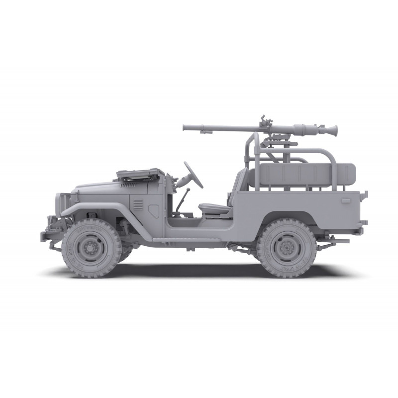 FJ43 PICKUP WITH SPG-9 RECOILLESS GUN 1/35