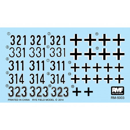 Tiger I Gruppe Fehrmann 1/35