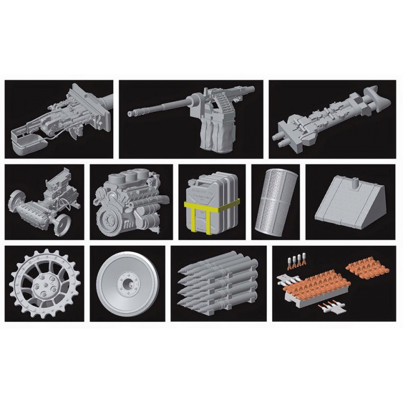 Tiger I Gruppe Fehrmann 1/35