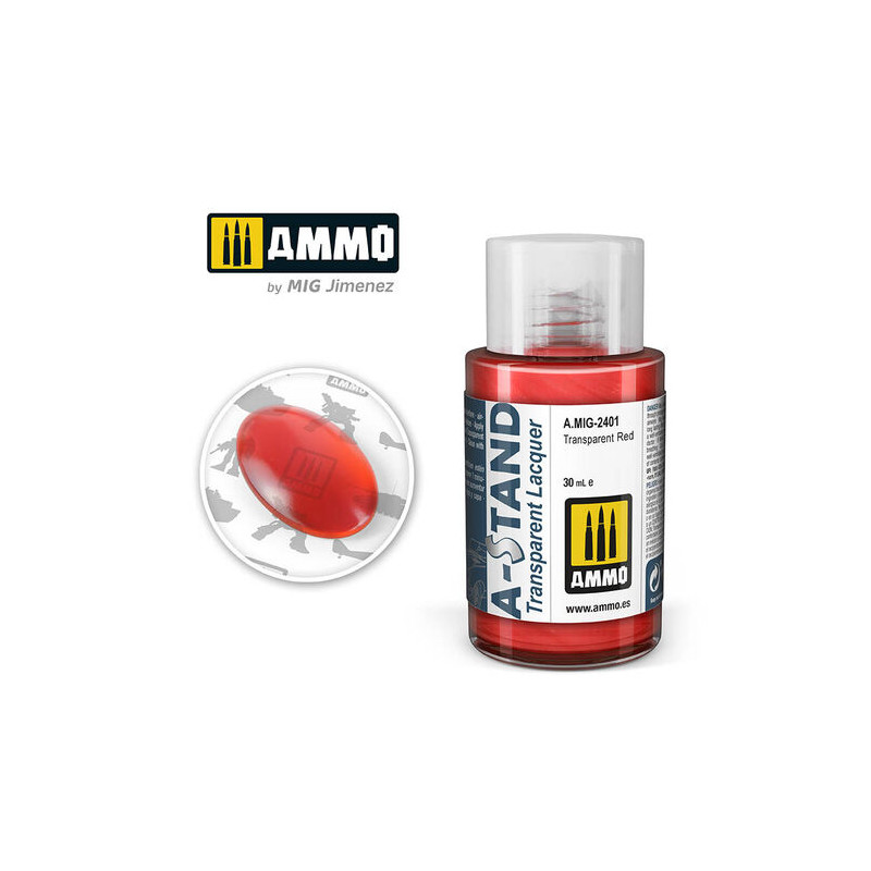 A-STAND Transparent Red