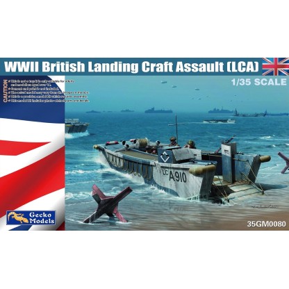 WWII BRITISH LANDING CRAFT ASSAULT LCA