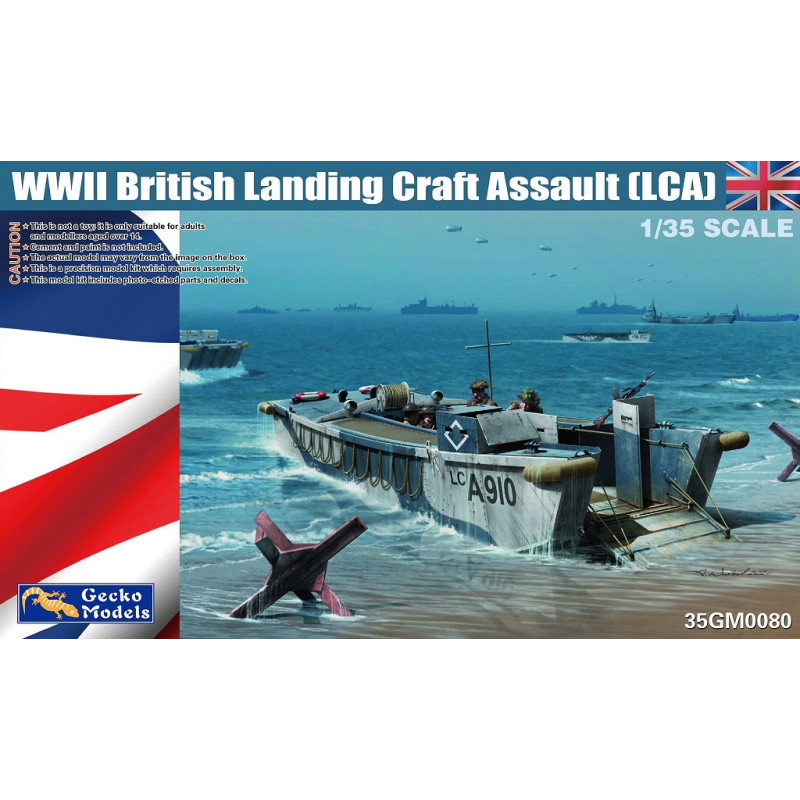 WWII BRITISH LANDING CRAFT ASSAULT LCA