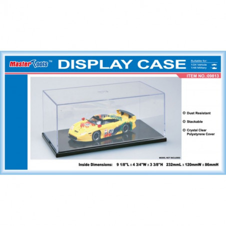 Display Case 232mmL x 120mmW x 86mmH