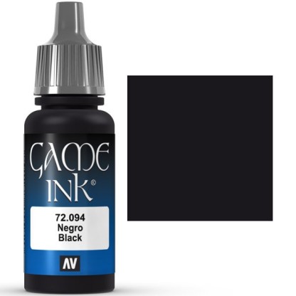 Game Color Tinta Negro 17ml
