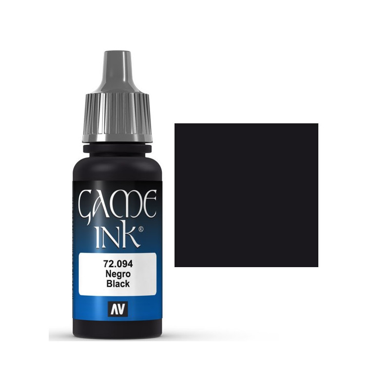 Game Color Tinta Negro 17ml