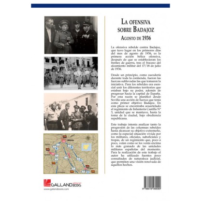 La ofensiva sobre Badajoz, agosto de 1936 2