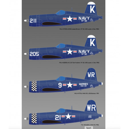 USN F4U-4 "Battle of Jangjin Reservoir"  1/48