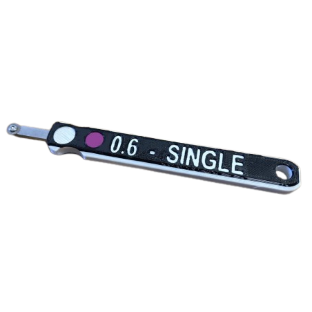 Riveter 0.60 mm SINGLE (for 1/48-)