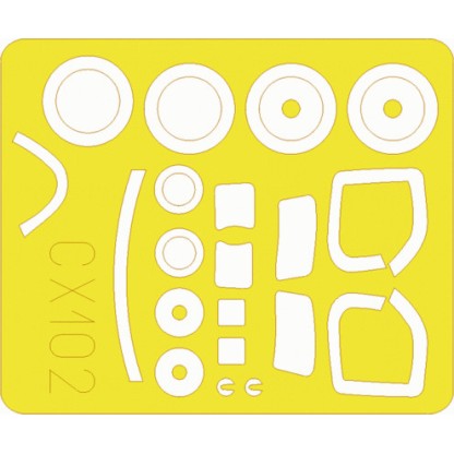 J1N Gekko 1/48,MÁSCARAS