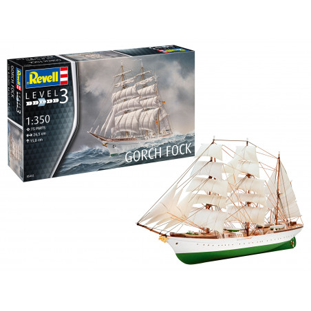 Model Set Gorch Fock 1/350
