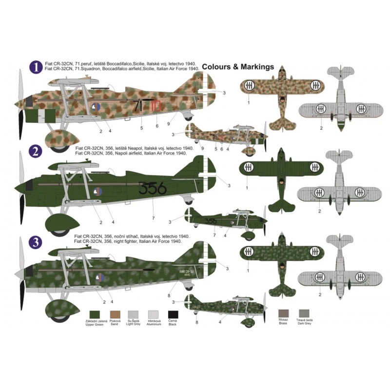 Fiat CR-32 CN „Night Fighter“1/72