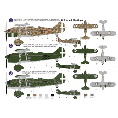 Fiat CR-32 CN „Night Fighter“1/72