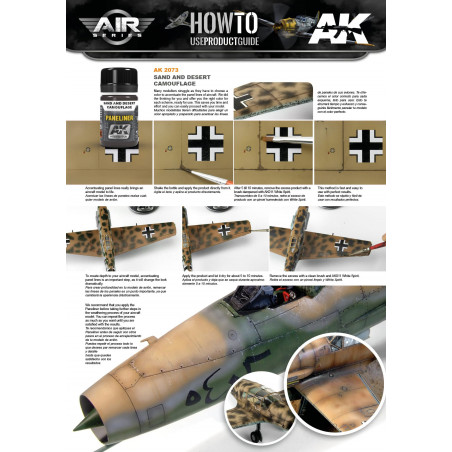 PANELINER FOR SAND AND DESERT CAMOUFLAGE