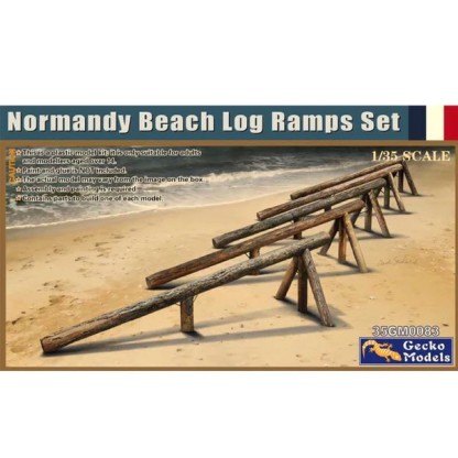 Normandy Beach Log Ramps Set