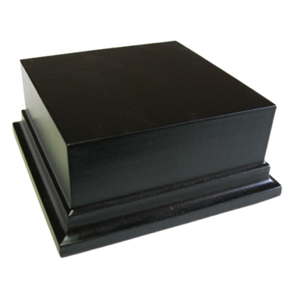 PEANA PEDESTAL Cuadrada 10x10 Negro
