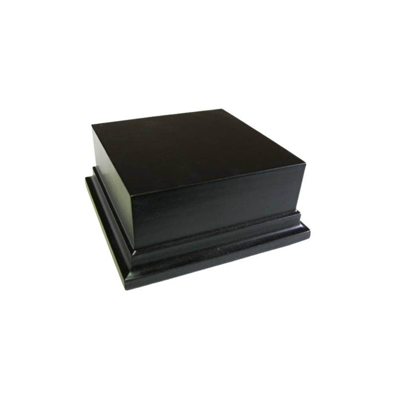 PEANA PEDESTAL Cuadrada 10x10 Negro