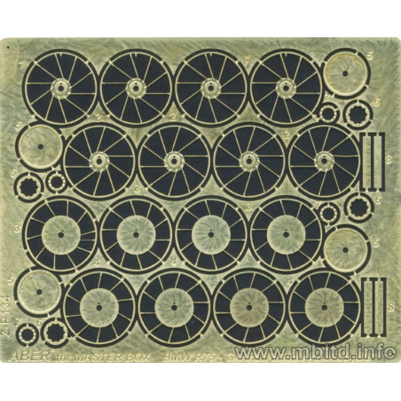 German Motorcycle Troops on the Move 1/35