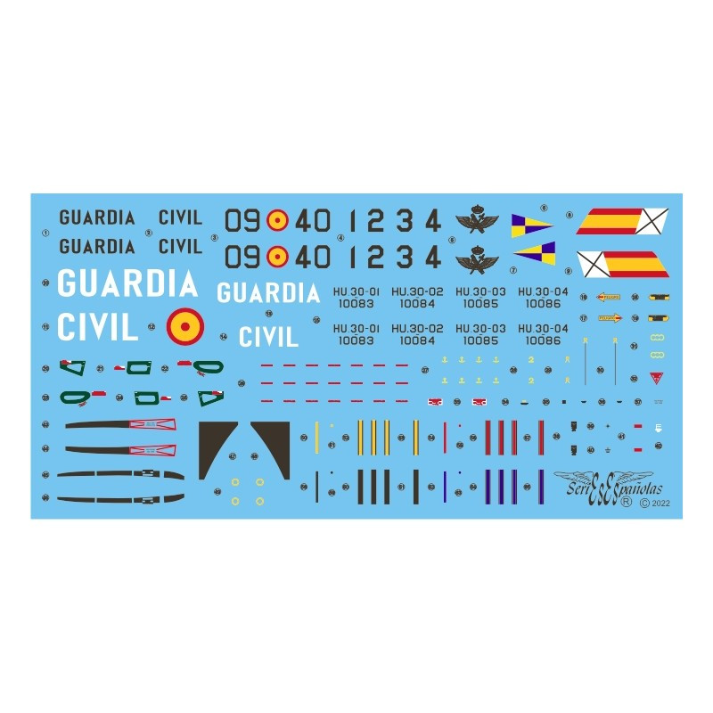 SE3935 / AS-365 N3 Dauphin 2 GUARDIA CIVIL 1/35