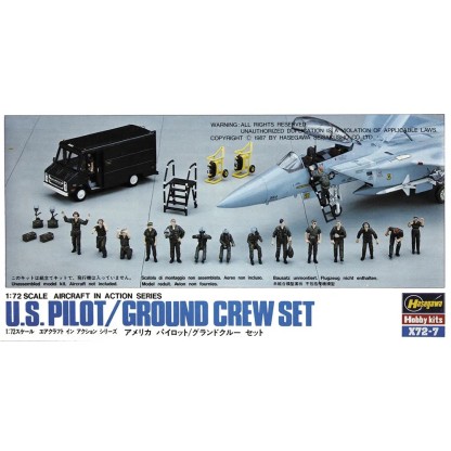 EQUIPO DE TIERRA 1/72 HASEGAWA